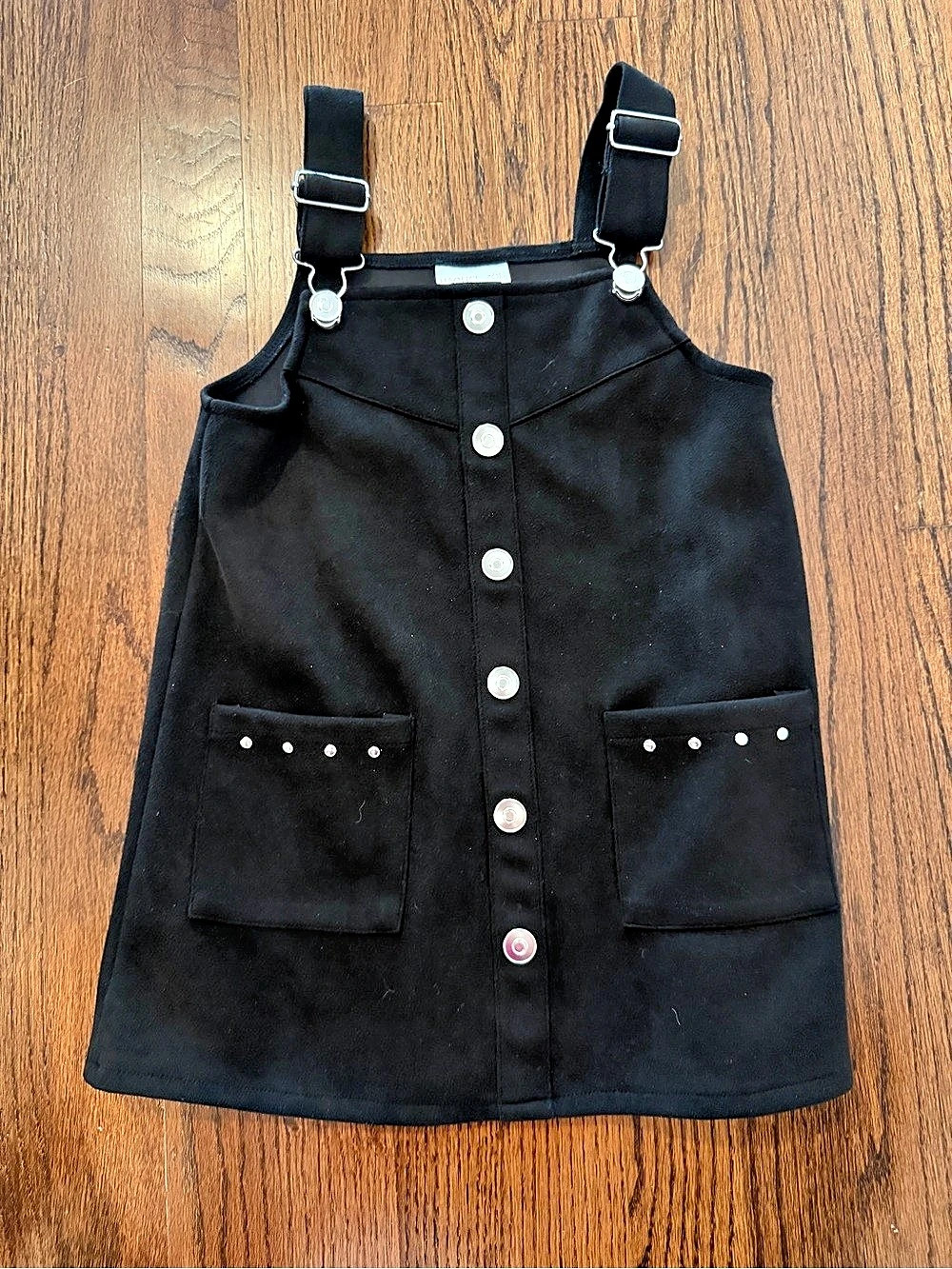 Kids Rachel Zoe Black Mini Dress Size 5 Like New